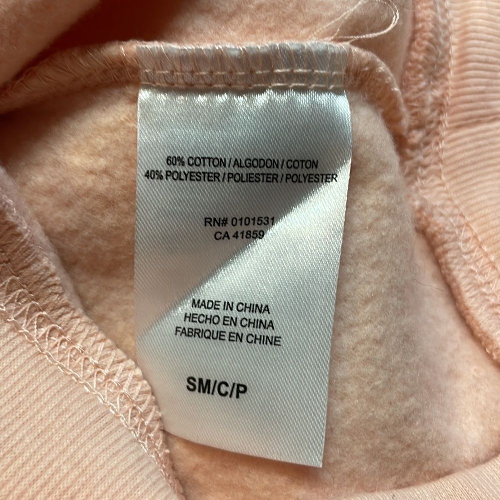 Care Bears women’s peach color Carebear sweatshirt. Size S. - Picture 7 of 7